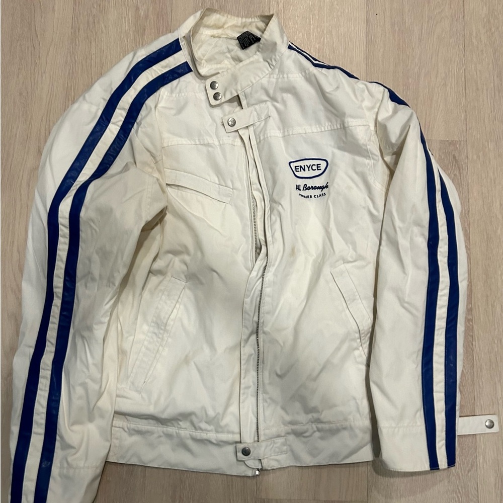 Enyce White and Blue Men's Jacket
